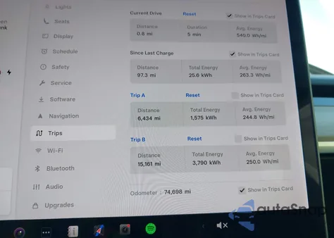 2021 Tesla Model 3 Standard Range Plus Rear-Wheel Drive из США, поврежденный, VIN 5YJ3E1EA0MF006507